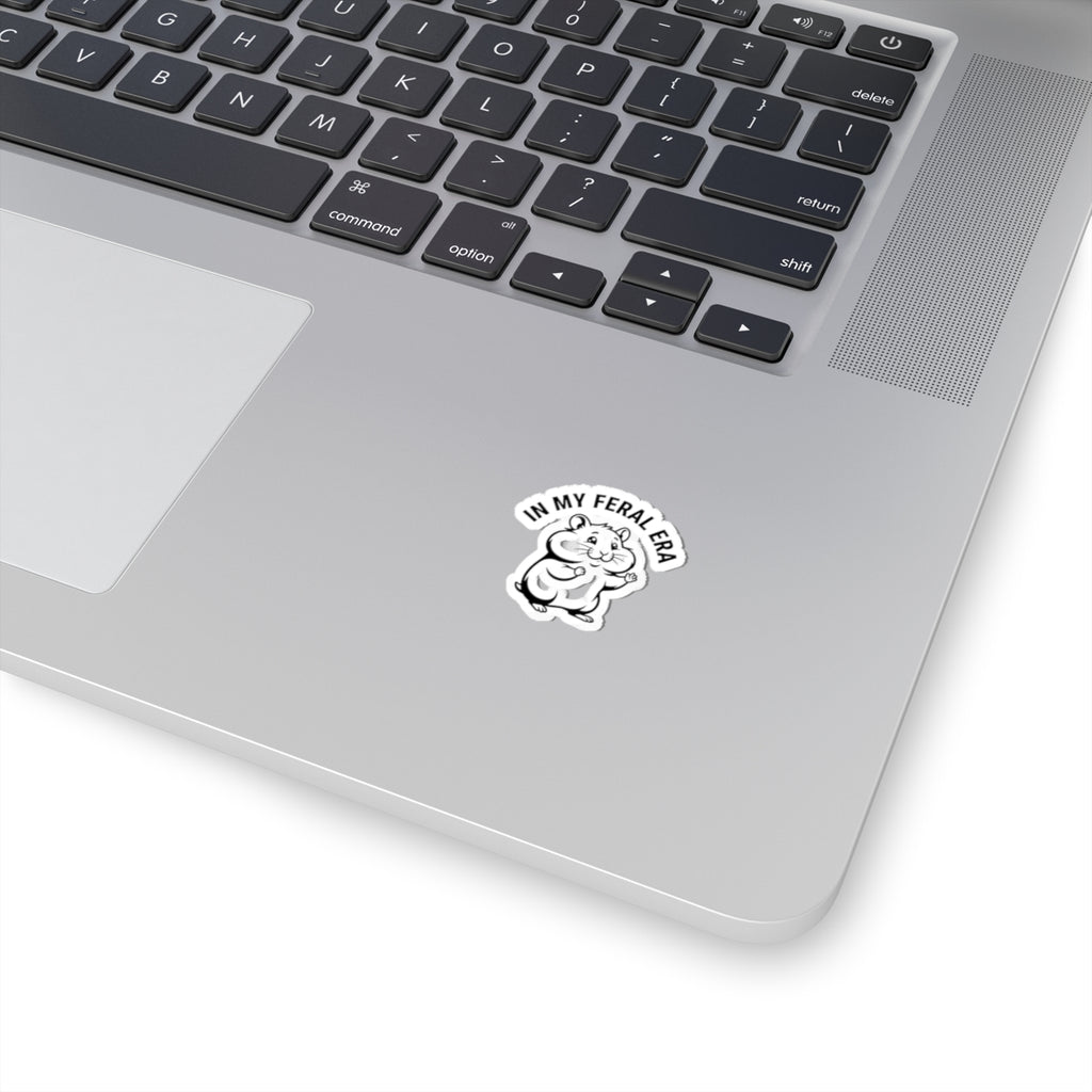 In My Feral Era Hamster Sticker