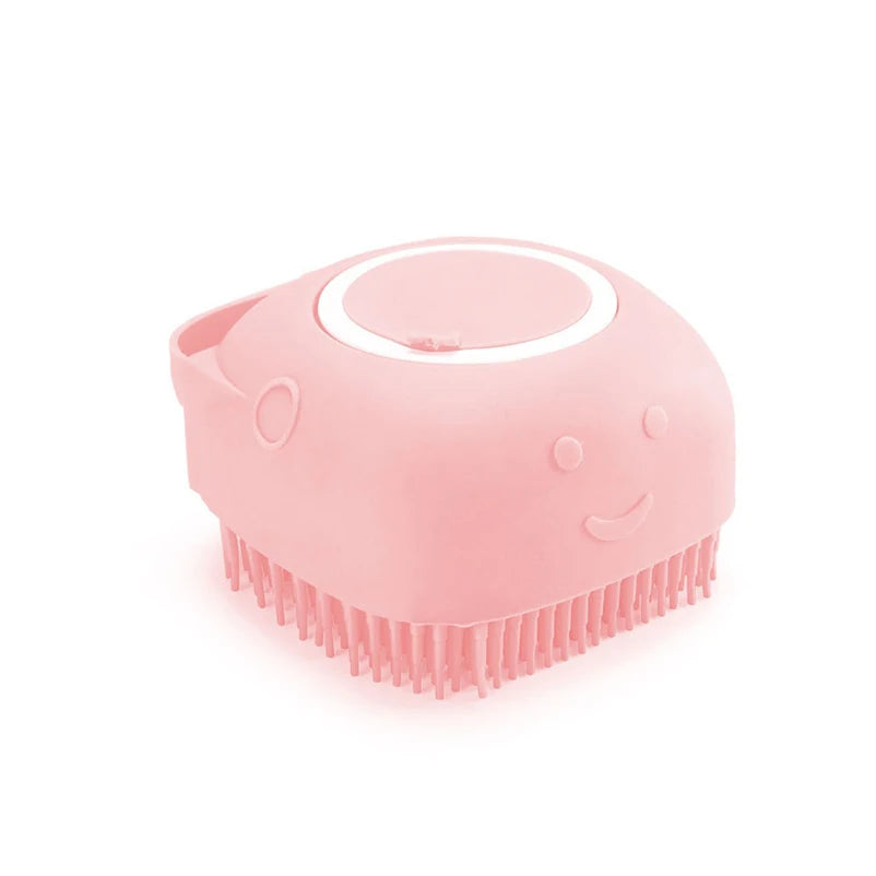 Bath Massage Brush Bathroom Multifunctional Puppy Big Dog Cat Soft Safety Silicone Pet Accessories for Dogs Cats Tools