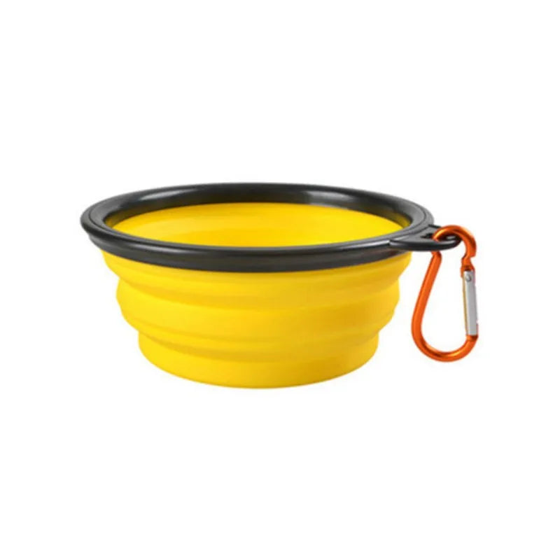 Collapsible Silicone Pet Travel Bowl