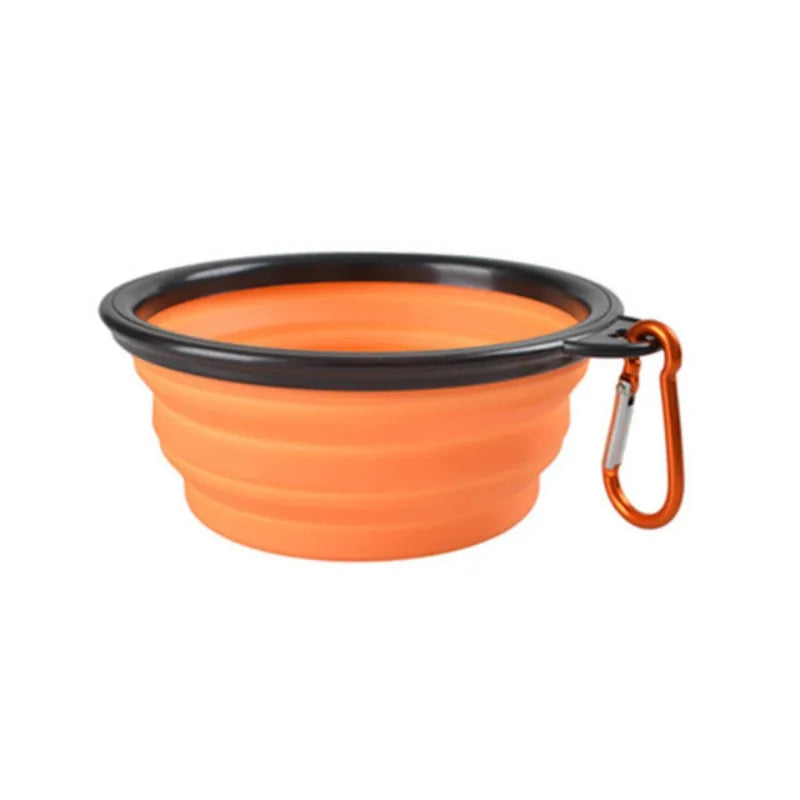 Collapsible Silicone Pet Travel Bowl