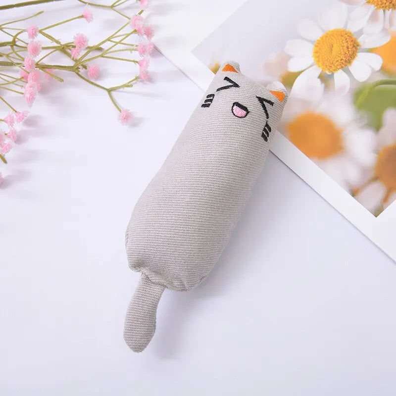 Catnip Thumb Plush Chew Toy