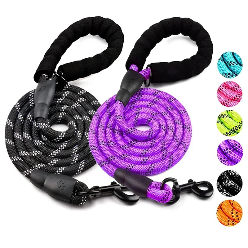 Reflective Dog Leash for Small, Medium & Large Dogs