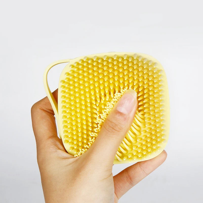Bath Massage Brush Bathroom Multifunctional Puppy Big Dog Cat Soft Safety Silicone Pet Accessories for Dogs Cats Tools