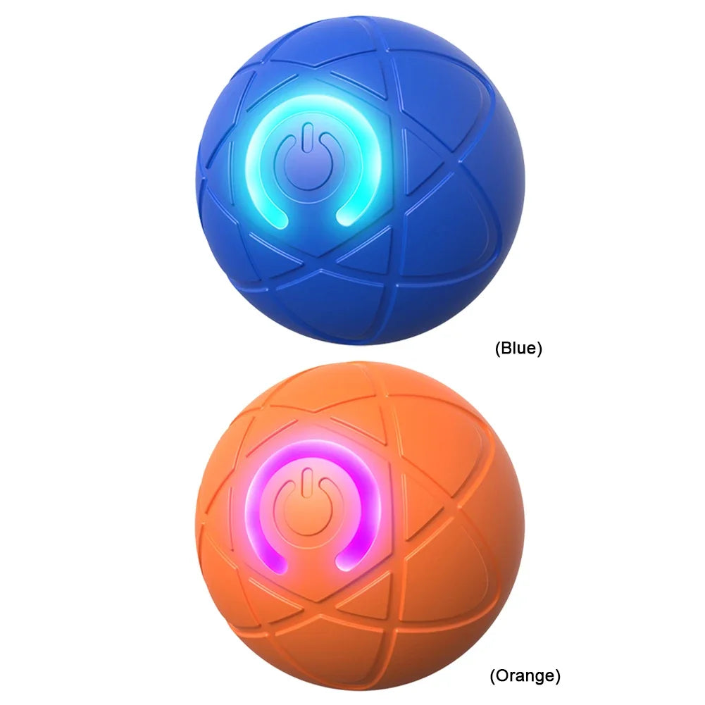 LED Auto-Rolling Dog Ball Toy