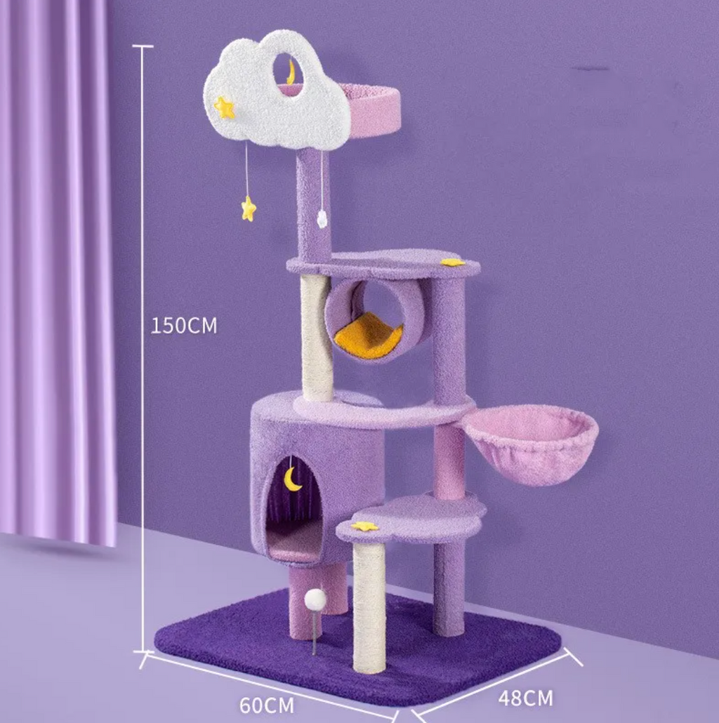 Large Cat Scratching Board and Jumping Platform Gy