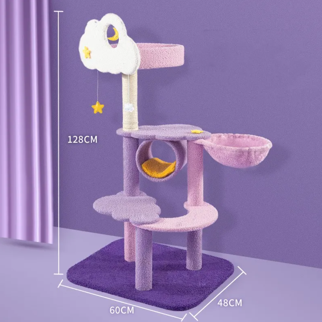 Large Cat Scratching Board and Jumping Platform Gy
