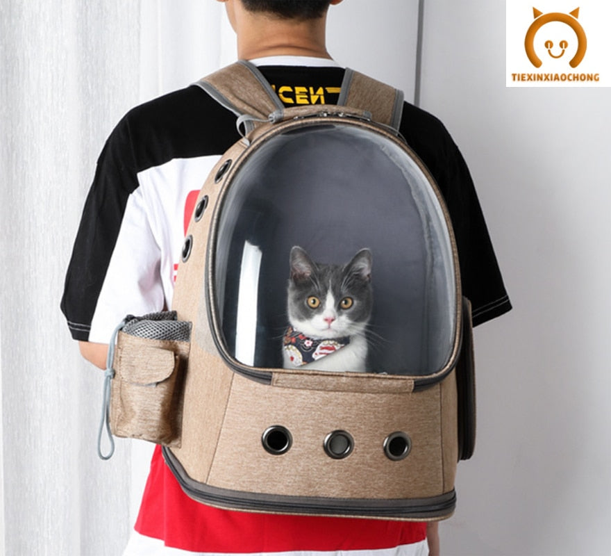 Cat Carrier Backpack Space Capsule with Bubble Window