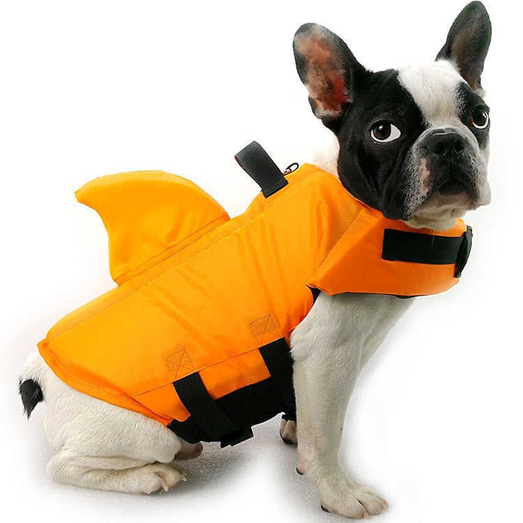 High Visibility Dog Life Vest and Safety Flotation Jacket