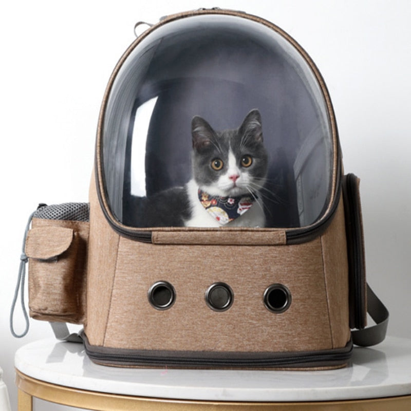 Cat Carrier Backpack Space Capsule with Bubble Window