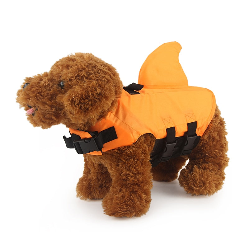 High Visibility Dog Life Vest and Safety Flotation Jacket
