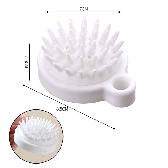 Soft Silicone Dog Brush and Gentle Bath Grooming Tool