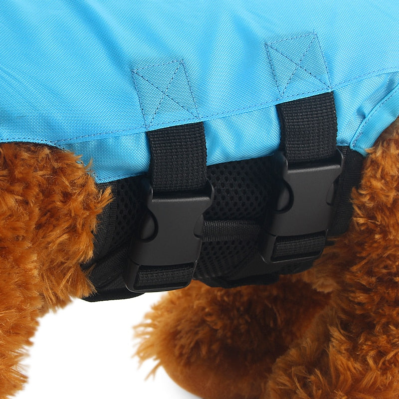 High Visibility Dog Life Vest and Safety Flotation Jacket