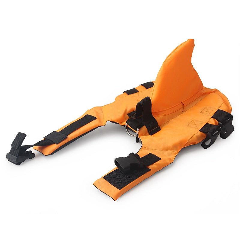 High Visibility Dog Life Vest and Safety Flotation Jacket