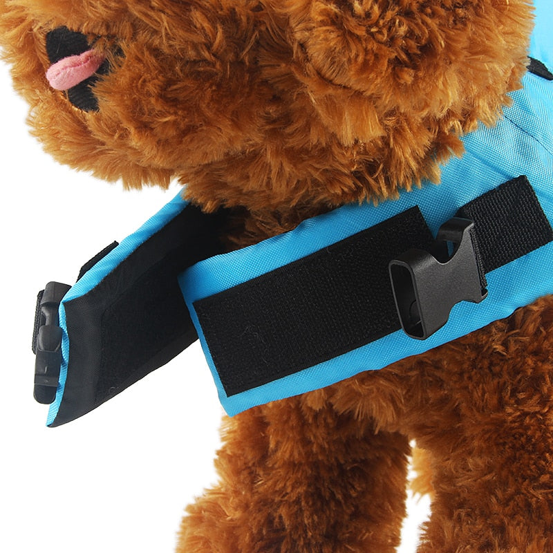 High Visibility Dog Life Vest and Safety Flotation Jacket